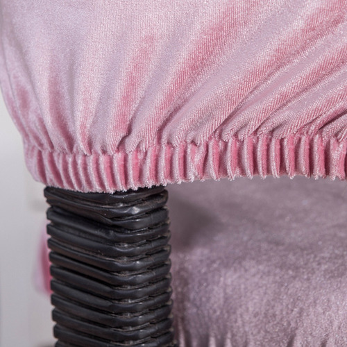 Imagen 2 de 5 de Funda Para Silla De Escritorio De Estudio De Oficina Rosado