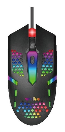 Mouse Gamer Usb Optico 1600 Dpi Weibo M37 Rgb 