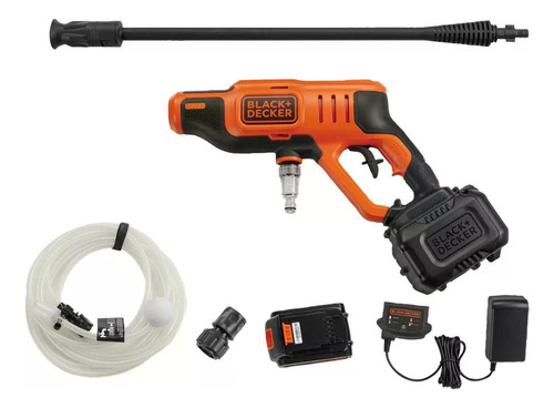 Pulverizador Black And Decker Bcpc20d1-b2 20v+1bat 1.5a+carg Naranja