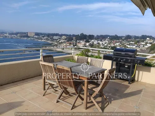Algarrobo, Espectacular Departamento En Arriendo.