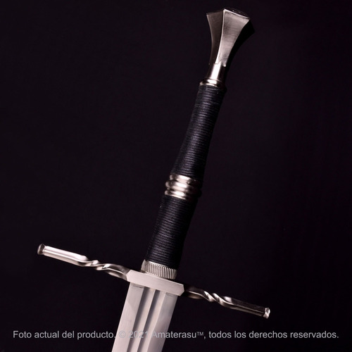 Imagen 3 de 8 de Espada De Acero Geralt De Rivia The Witcher 3 Con Vaina
