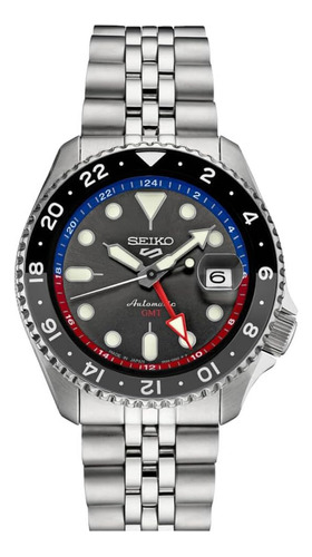 Seiko Ssk019j1,deportes Para Hombre,gmt,mecánico,automático,