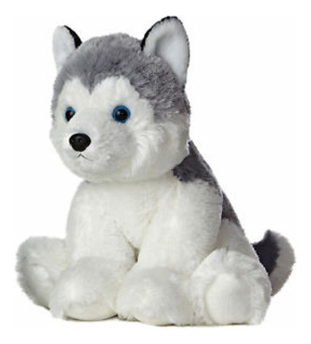 Aurora  - Juguete De Peluche, Husky, 14 Pulgadas De Alto, G.