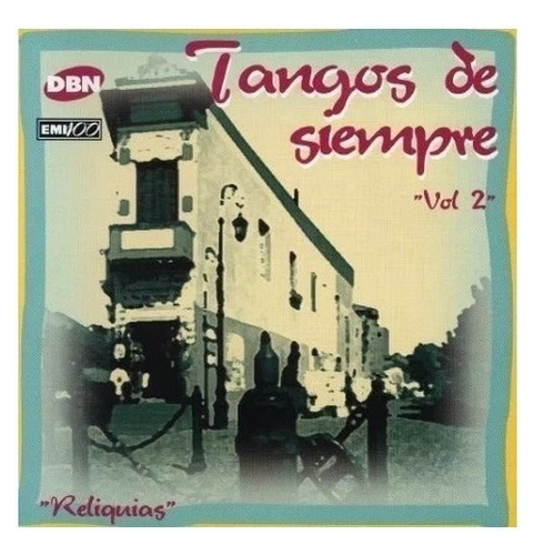 Varios Interpretes Tangos De Siempre Vol. 2 Cd Nuwa