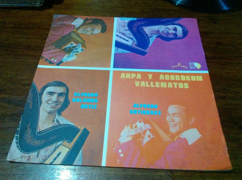 Vinilo- Arpa Y Acordion Vallenatos.  Ljp