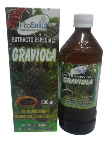 Graviola  Jarabe, Pack De 2 Botellasde 500ml.cada Una