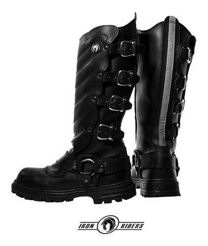 Bota Espina Pescado Proteccion Dotacion Mensajero Moto