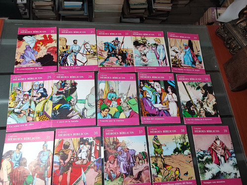49 Historietas Colección Héroes Bíblicos (Usado)