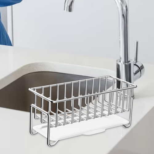 Soporte De Esponja De Acero Inoxidable, Soporte Dispensador