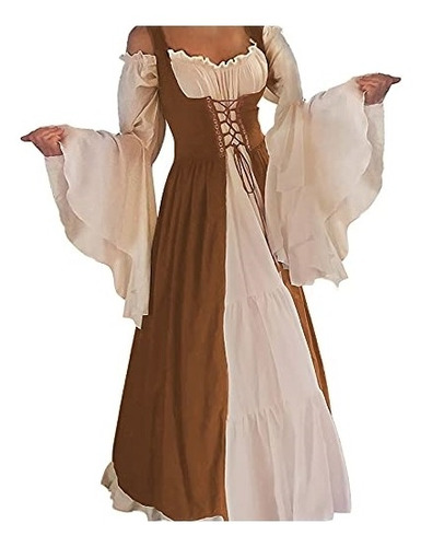 Disfraz Vestido Cosplay Medieval Renacentista Talla  S /m