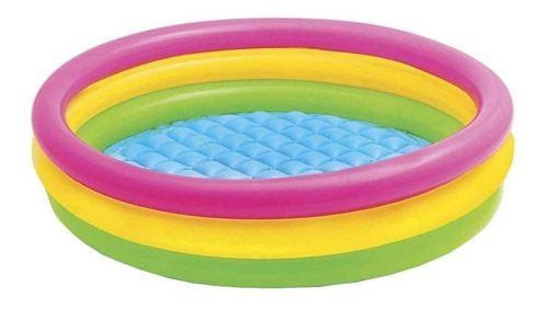 Piscina Inflable Redonda Intex De 114cm X 25cm 131l