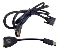 Comprar Cabo Dvi - Modelo Dvi-d Single Link + Adaptador Displayport