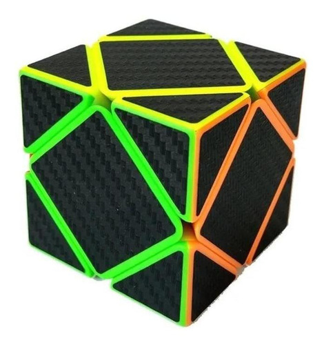 Cubo Magico Rombo Fibra De Carbono De Calidad