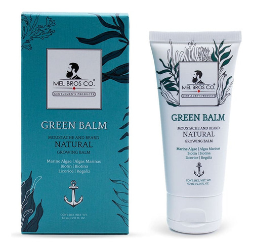 Green Balm / Bálsamo Verde Crecimiento Barba Y Bigote (60ml)