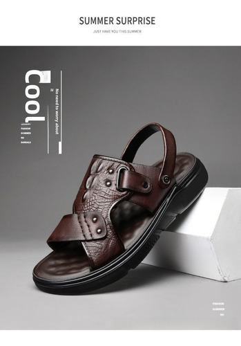 Sandalias De Playa Antideslizantes Para Hombre, Zapatos De A