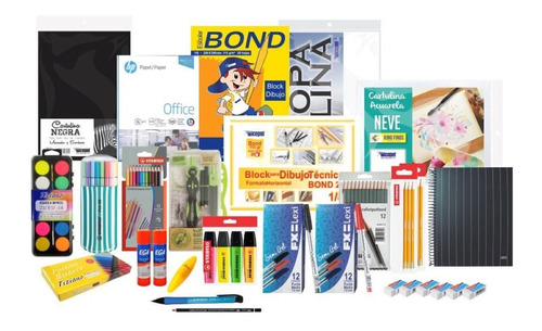 Kit Escolar Icopel Bachillerato X 29 Piezas