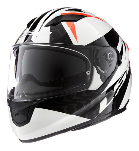 Casco Moto Integral Ls2 320 Stream Evo Commander Doble Visor