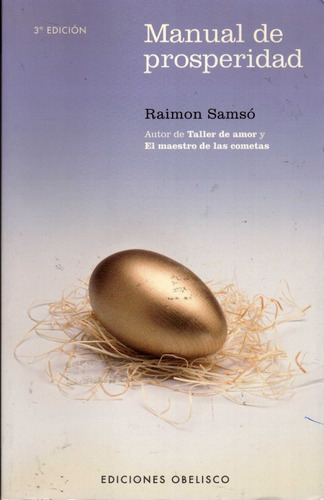 Manual De Prosperidad. Raimon Samsó