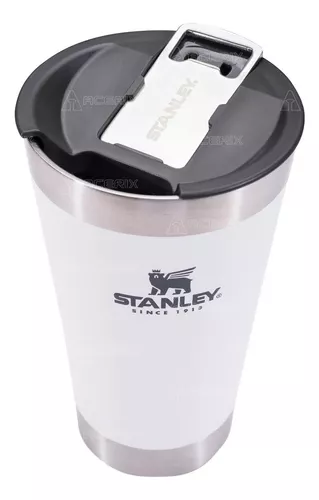 Vaso Stanley Original con abridor Disponible color blanco solo 5