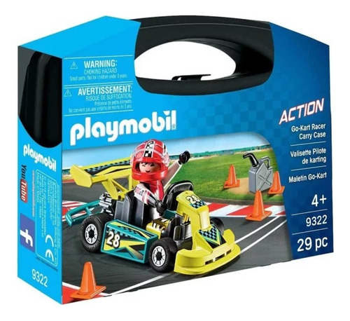 Playmobil Maletín Karting De Carreras (279322)