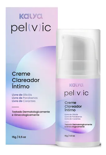 Creme Clareador Íntimo Pelvic Virilha Coxas Axila Hidratante