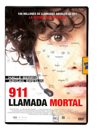 911 Llamada De Emergencia- Halle Berry- Dvd En Caja
