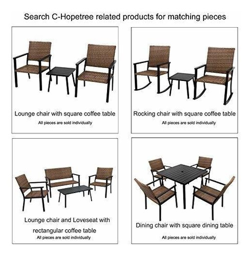 C-hopetree - Silla De Comedor De Mimbre Para Todo Tipo De Cl