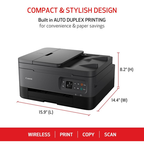Impresora Multifuncional Inalámbrica Canon Pixma Tr7020a