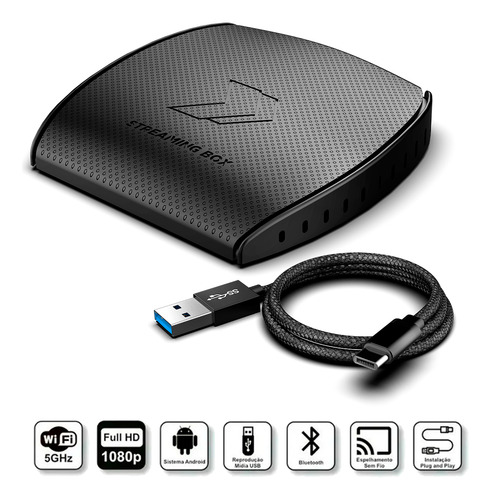 Sistema Android Multimídia Pioneer Com Carplay Streaming Box