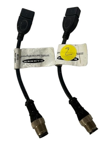 81157, Cordset A-code M12 A Usb-a De Doble Extremo, Nuevo