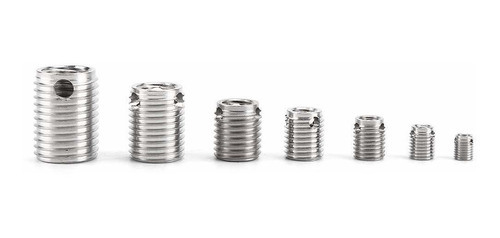 58pcs Threaded Inserts Stainless Steel Self Tapping