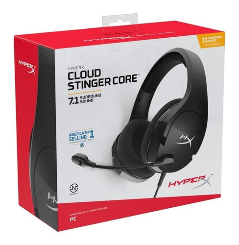 Auriculares Gamer Hyperx Cloud Stinger Core 7.1