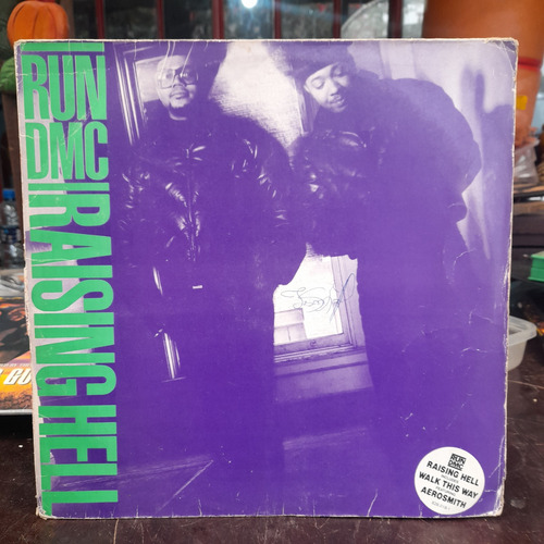 Vinil Lp Raising Hell Run D.m.c 1986 Bom Estado 828 018