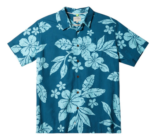 Camisa Quiksilver Hombre Caballero Playa Casual Sail Palm