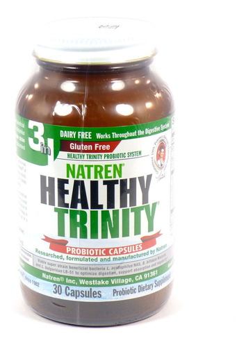 Natren Healthy Trinity System Healthy Trinity, 30 Unidades