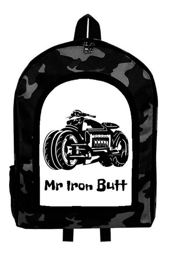 Mochila Camuflada Motocicleta Motos Mod Aar6