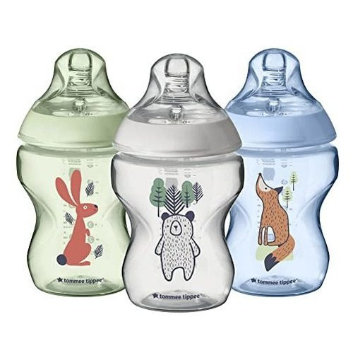 Tommee Tippee Closer To Nature Biberones, Woodland Friends |