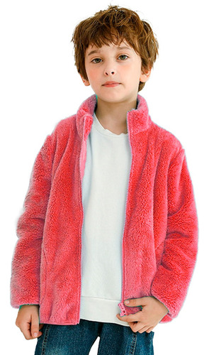 Jaqueta Infantil Menino Urso Inverno Fleece Inverno Plush 