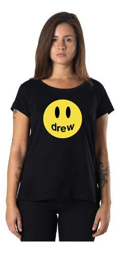 Remeras Mujer Justin Bieber Drew |de Hoy No Pasa| 9 V