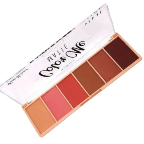 Imagem 7 de 10 de Paleta De Blush Color Me Matte Efeito Natural - Vivai 2004.4