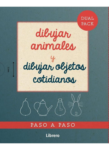 Pack Dibujo Vintage: Animales - Objetos Cotidianos, De Lambry, Robert. Editorial Librero, Tapa Dura En Español