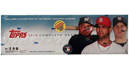 Mlb  topps Mlb Factory  juego De Tarjetas De Comercio.