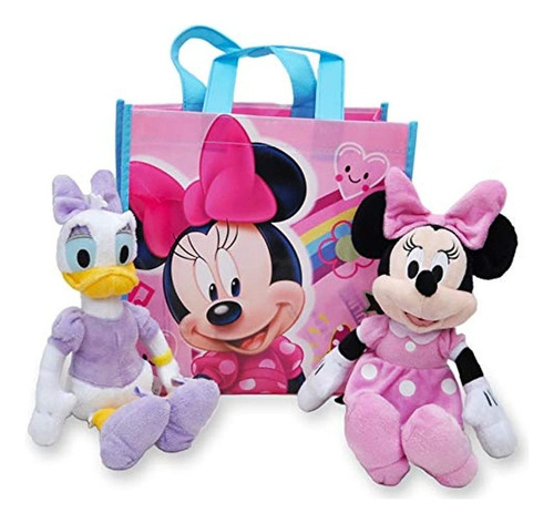Disney Plush Minnie Mouse & Daisy Duck