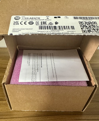 1769-aentr Allen-bradley Compact I/o Módulo Ethernet/ip