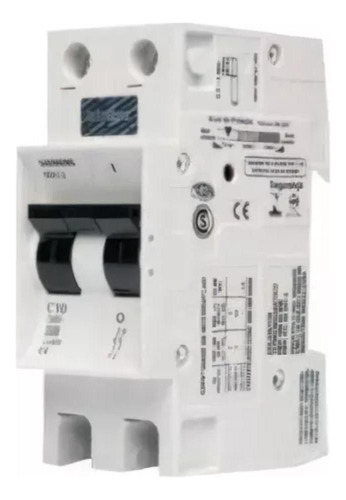 Disjuntor Bipolar C 80a 5sx12801 - Siemens