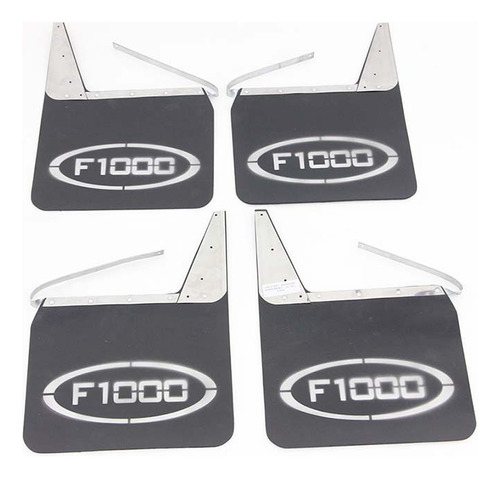 Badana Da F-1000 Material Pesado 4 Peças Em Inox C/ Logo