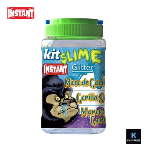 Kit Slime 2,6 Litros Moco Gorila + Accesorios Instant 15911