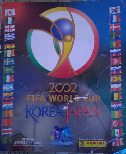 Album Panini Mundial 2002