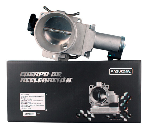 Cuerpo Aceleracion Para Gmc Sierra 1500 5.3l V8 2002