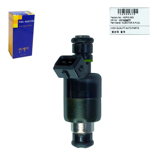 Imagen 4 de 10 de Inyector Daewoo Cielo 1997 1998 1999 Original 6 Huecos